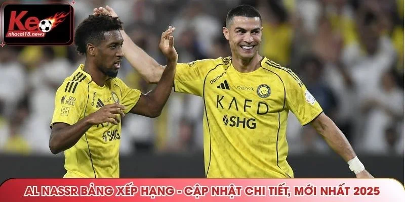 Al Nassr bảng xếp hạng