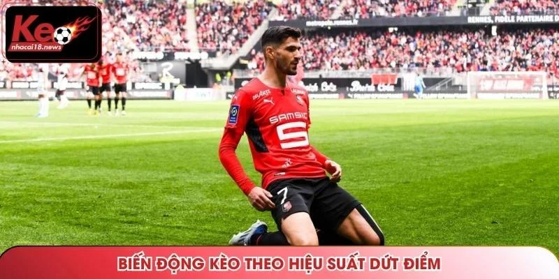 Biến động kèo theo hiệu suất dứt điểm
